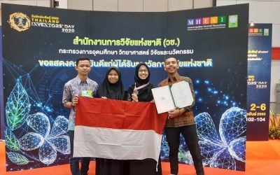 ACTER (A Credible Tiny Tool For Firefighters’ Protection) Membawa Mahasiswa – Mahasiswi Teknologi Rekayasa Otomasi Undip meraih Bronze Medal dalam ajang Thailand Inventors Day 2020