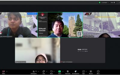 Dorong World Class University, Teknologi Rekayasa Otomasi, Sekolah Vokasi UNDIP Hadirkan Prof. Hideyuki Sawada dari Waseda University, Jepang dalam kegiatan Online Visiting Profesor